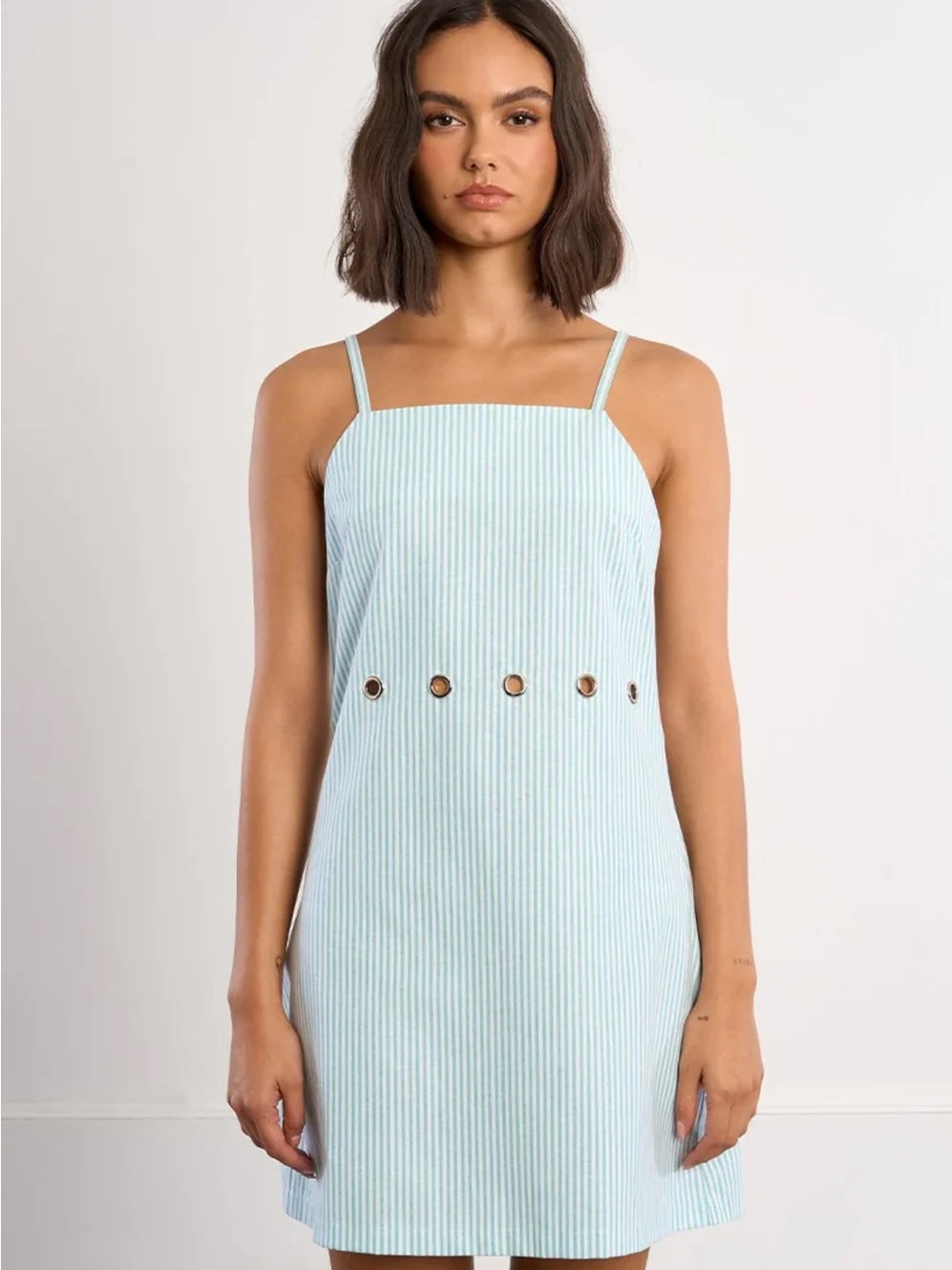 NWT Size XS - LILI SIDONIO
blue striped dress